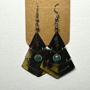 Bull horn earings for women